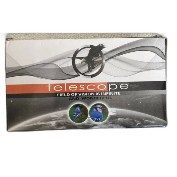 NIB- 12x50 Monocular High Q Telescope Field Of Vision Is Infinite And Wonderful - Picture 3 of 7